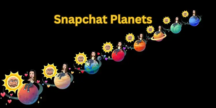 8 Snapchat Planets in Order [Solar System Snapchat 2024]