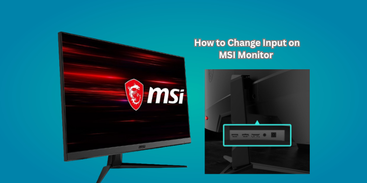 How to Change Input on MSI Monitor [Simple Steps 2024]